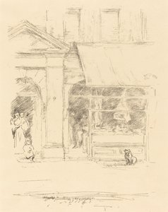 Slakterens hund av James Abbott McNeill Whistler