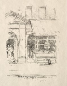 Slakterens hund av James McNeill Whistler