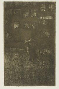 Dansehuset: Nocturne av James Abbott McNeill Whistler