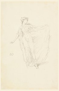 The Dancing Girl, 1890 av James Abbott McNeill Whistler