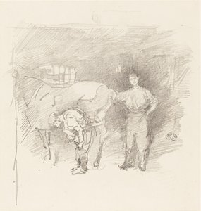 Hovslagerne av James Abbott McNeill Whistler