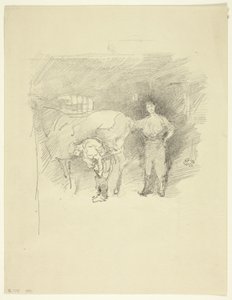 Hovslagerne av James Abbott McNeill Whistler