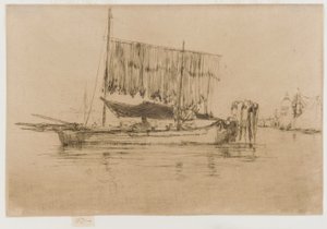 Fiskebåten av James Abbott McNeill Whistler