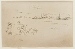 Flåten: Overvåkere av James Abbott McNeill Whistler