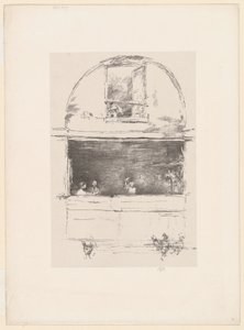 The Forge, Passage du Dragon av James Abbott McNeill Whistler