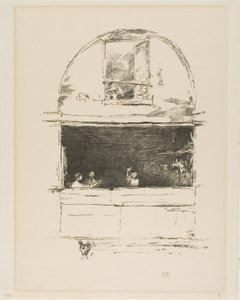 The Forge, Passage du Dragon av James Abbott McNeill Whistler