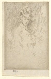 Den lille hatten av James Abbott McNeill Whistler