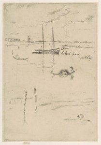 Den lille lagunen av James Abbott McNeill Whistler