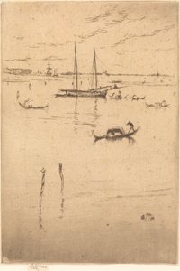 Den lille lagunen av James Abbott McNeill Whistler