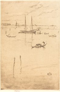 Den lille lagunen av James Abbott McNeill Whistler