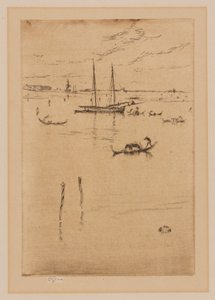 Den lille lagunen av James Abbott McNeill Whistler
