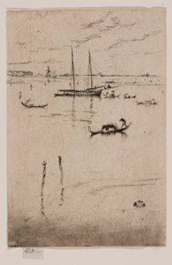 Den lille lagunen av James Abbott McNeill Whistler