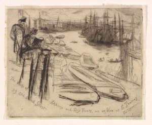 Det lille bassenget av James Abbott McNeill Whistler