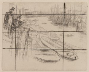 Det lille bassenget av James Abbott McNeill Whistler