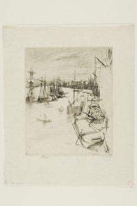 Den lille Rotherhithe av James Abbott McNeill Whistler