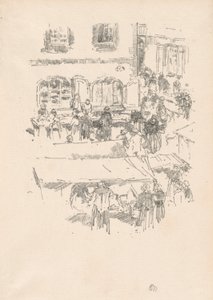 Markedsplassen, Vitre av James Abbott McNeill Whistler