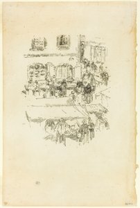 Markedsplassen, Vitre av James McNeill Whistler