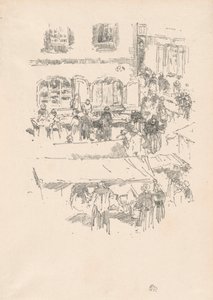 Markedsplassen, Vitre av James McNeill Whistler