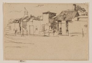 The Old Swan Brewery, Chelsea av James Abbott McNeill Whistler