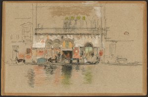 Palasset; hvit og rosa av James Abbott McNeill Whistler