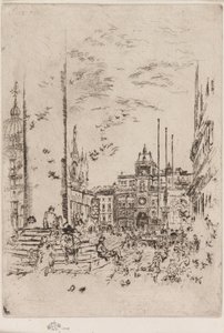 Piazzettaen av James Abbott McNeill Whistler