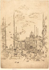 Piazzettaen av James Abbott McNeill Whistler