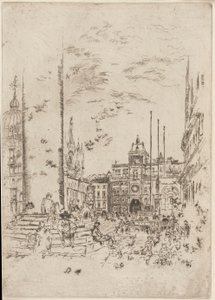 Piazzettaen av James Abbott McNeill Whistler