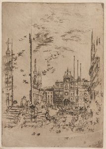 Piazzettaen av James Abbott McNeill Whistler
