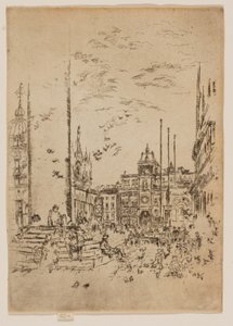 Piazzettaen av James Abbott McNeill Whistler