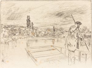 The Punt av James Abbott McNeill Whistler