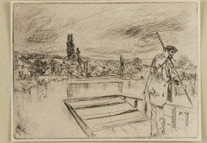 The Punt av James Abbott McNeill Whistler