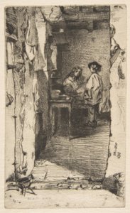 Fillesamlerne (filleplukkere, Quartier Mouffetard, Paris)
