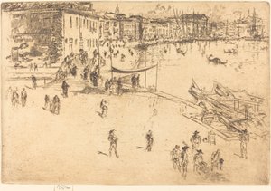 The Riva, No.II av James Abbott McNeill Whistler