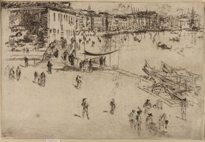 The Riva, nr. 2 av James Abbott McNeill Whistler