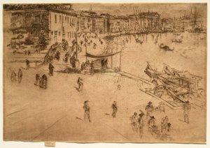 Riva nr. 2 av James McNeill Whistler