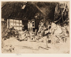 The Smithy av James Abbott McNeill Whistler
