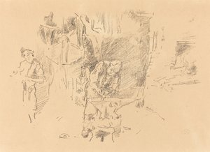 The Sunny Smithy av James Abbott McNeill Whistler