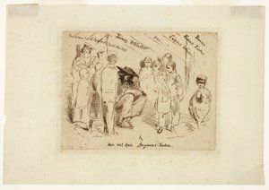 Tittelsiden til «Tolv etsninger fra naturen» av James McNeill Whistler