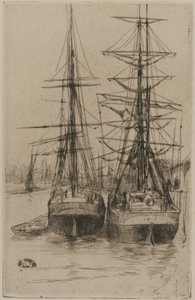 De to skipene av James Abbott McNeill Whistler