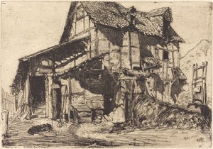 Den usikre leiegården av James Abbott McNeill Whistler