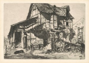 Den usikre leiegården av James Abbott McNeill Whistler