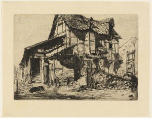 Den usikre leiegården av James Abbott McNeill Whistler