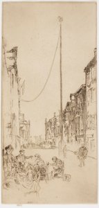 Den venetianske masten av James Abbott McNeill Whistler