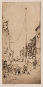 Den venetianske masten av James Abbott McNeill Whistler