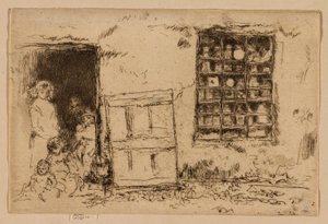 Landsbyens søtbutikk av James Abbott McNeill Whistler