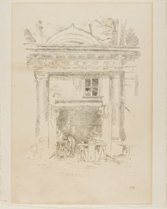 Whitesmiths, Impasse des Carmélites av James Abbott McNeill Whistler