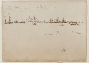 Troppeskip av James Abbott McNeill Whistler