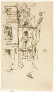 Under katedralen, Blois av James Abbott McNeill Whistler