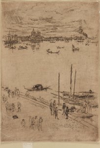 Oppreist Venezia av James Abbott McNeill Whistler