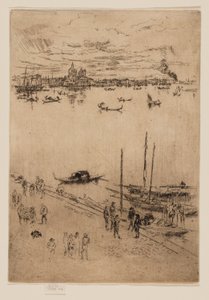 Oppreist Venezia av James Abbott McNeill Whistler